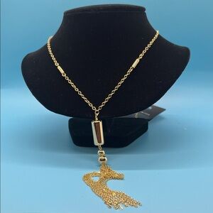 #NLA17.    The Limited Gold Chain Necklace with Tassel